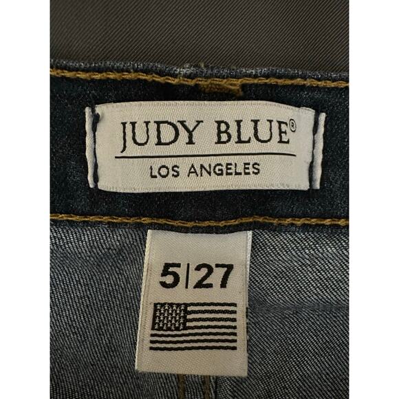 Judy Blue Jeans 8396 Memphis High Waist Women’s Size 5/27 Flare Bell Bottom - Picture 3 of 11
